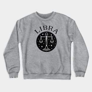 Libra Star Sign Zodiac Horoscope Cheeky Witch® Crewneck Sweatshirt